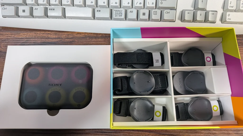 モバイル向けモーションキャプチャーシステム「mocopi」を買ってみたの画像