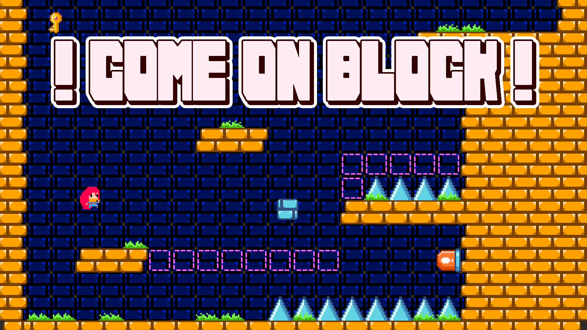 PC用ゲーム「COME ON BLOCK!」のバナー画像