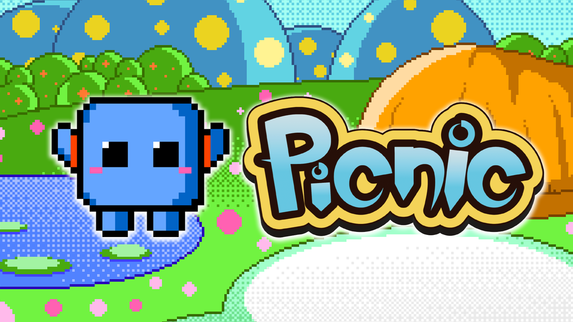 総合コンテンツサイト「竜平堂 (西野竜平)」のPC用ゲーム「Picnic」のバナー画像