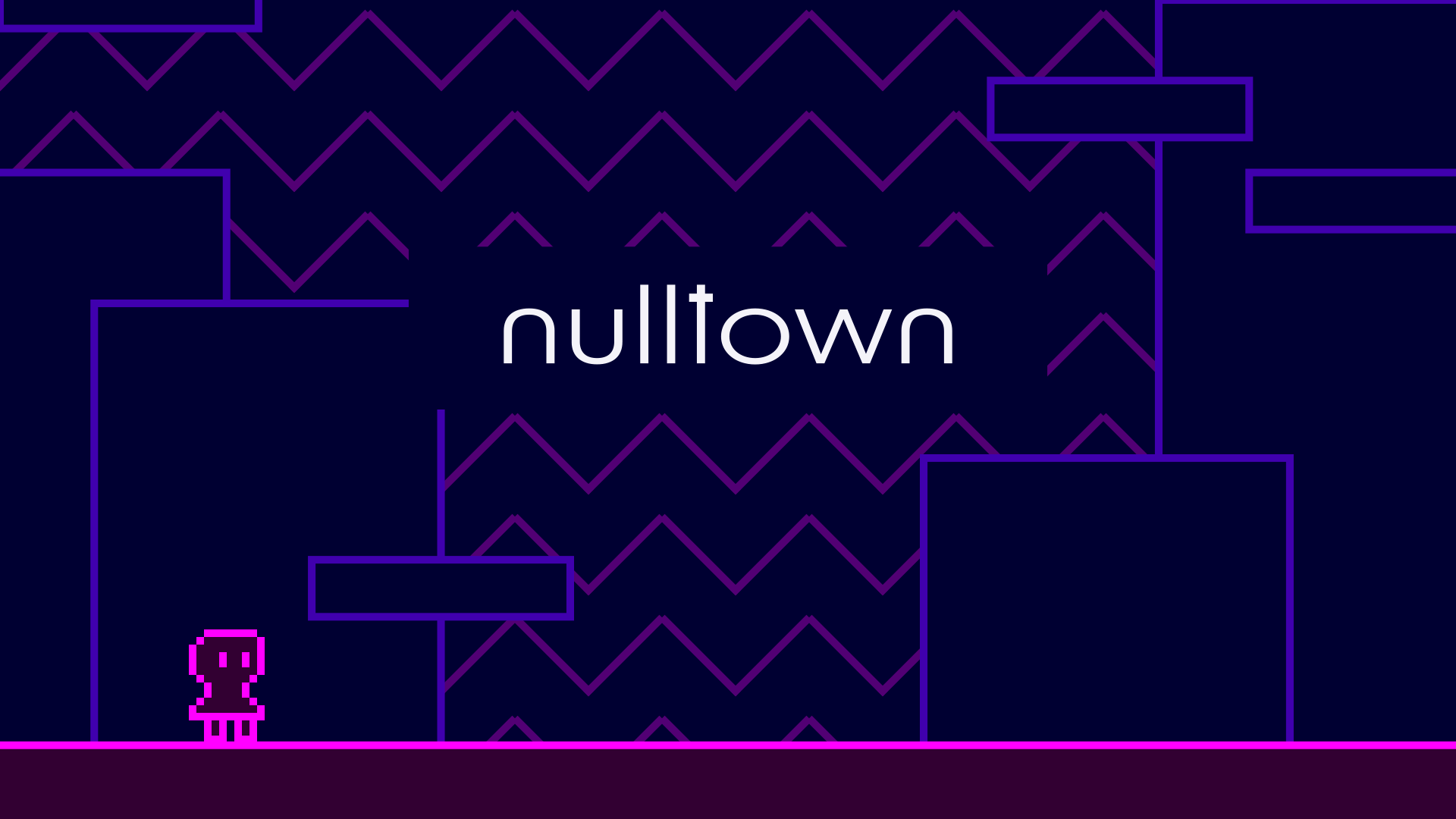 激ムズアクションフリーゲーム「NULLTOWN」のサムネイル画像