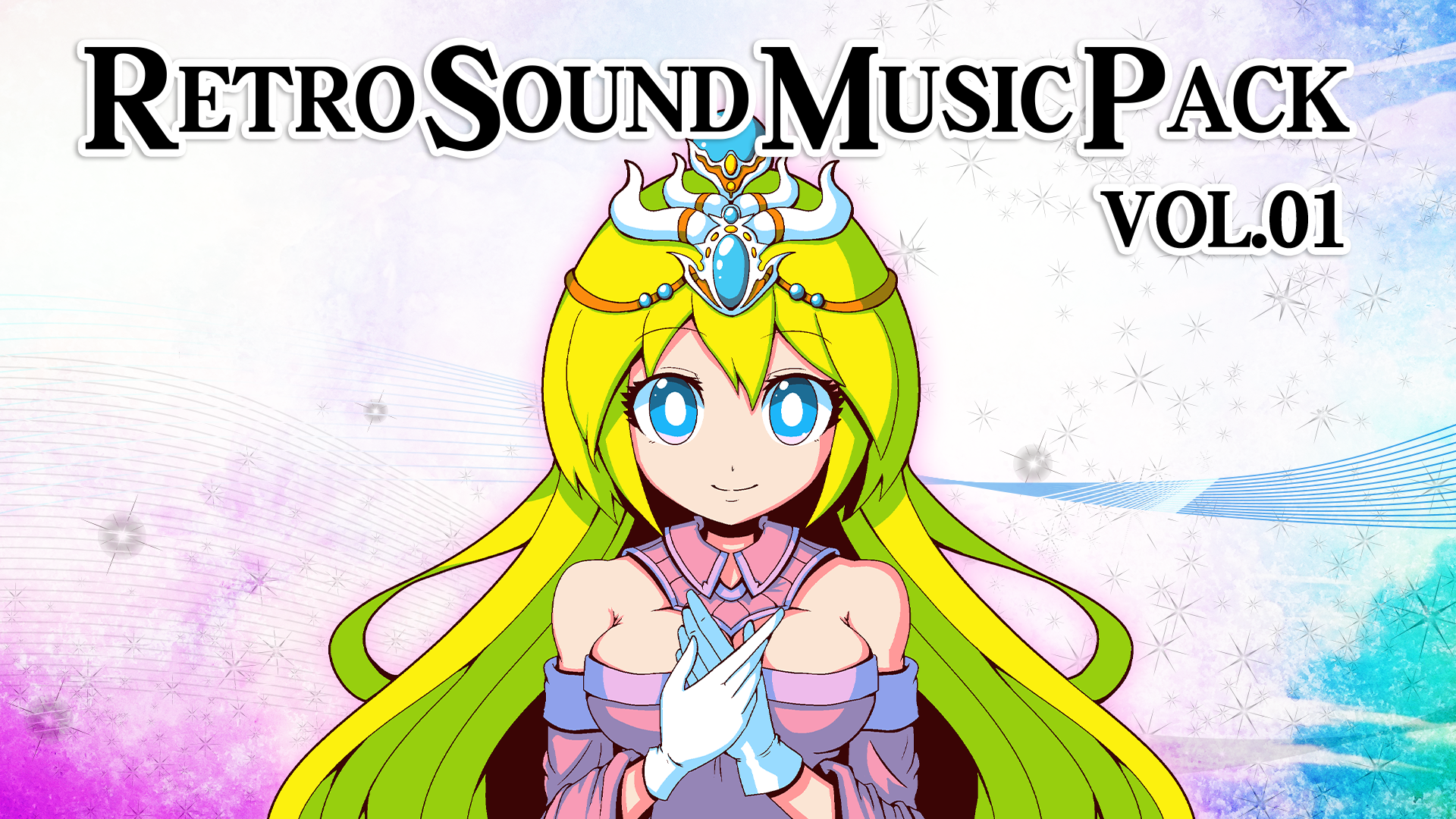 RPGツクール公式素材「Retro Sound Music Pack Vol.01」音楽フリー素材のサムネイル画像