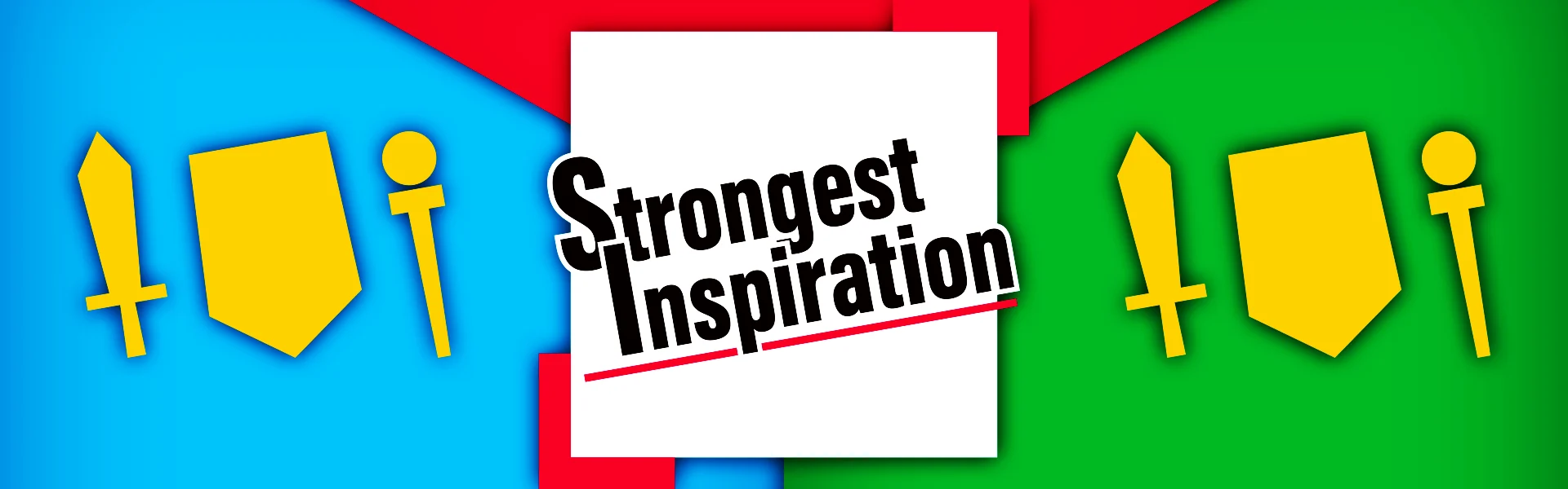 総合コンテンツサイト「竜平堂 (西野竜平)」の対戦カードゲーム「Strongest Inspiration」のバナー画像
