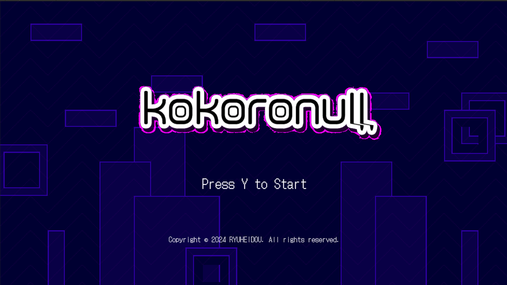 激ムズアクションゲーム「KOKORONULL」のスクリーンショット画像