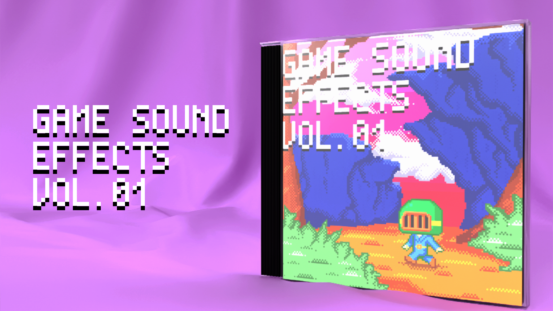 効果音素材パック「GAME SOUND EFFECTS Vol.01」のカバー画像